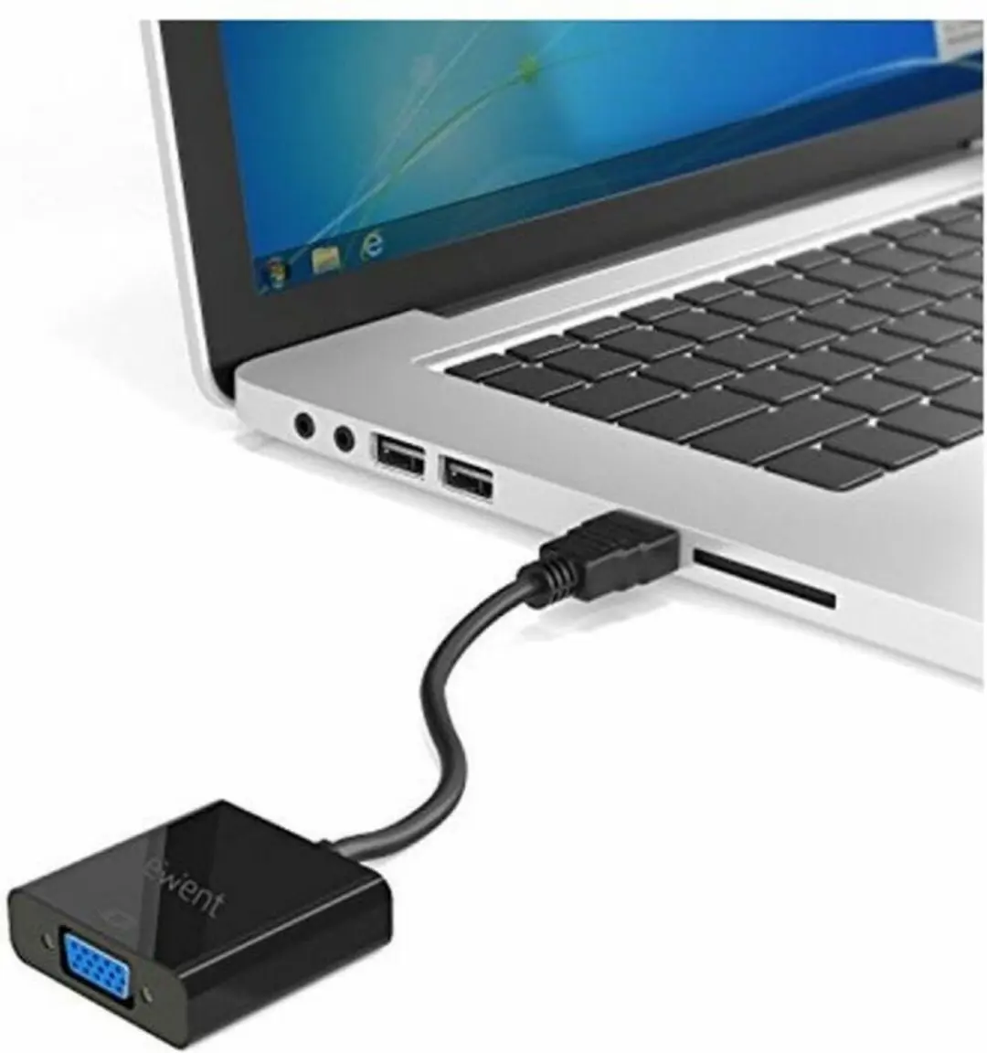 Ewent EW9864 Videoconverter HDMI naar VGA - Zwart - afbeelding 2 van 6