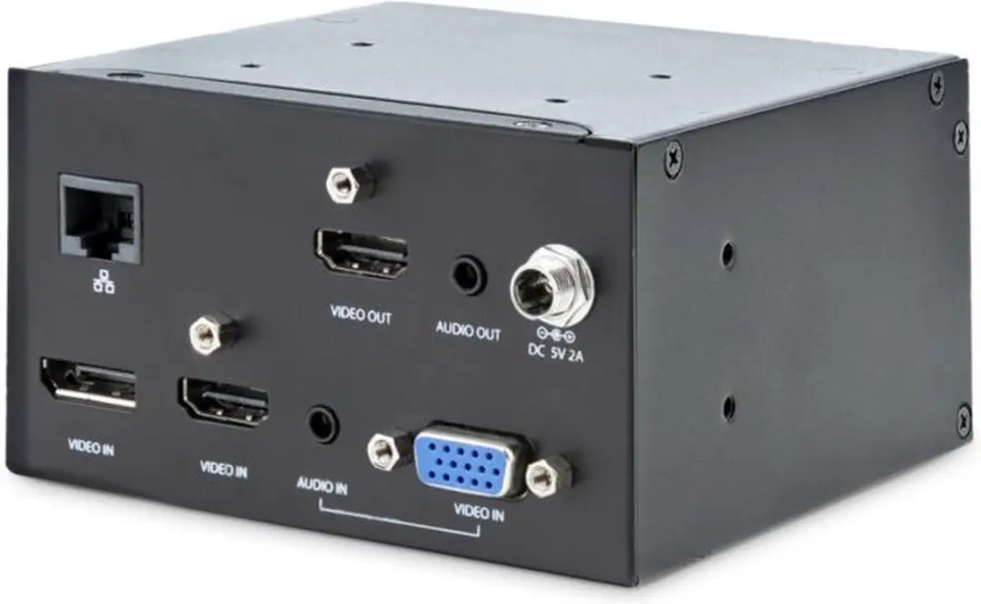 Startech KD20841 A/V-module voor vergadertafel - Zwart