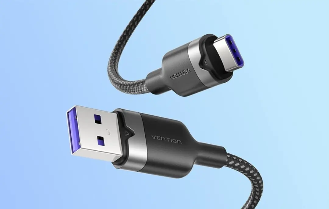Vention CTOBF USB-C Kabel 1M 100W Transparent