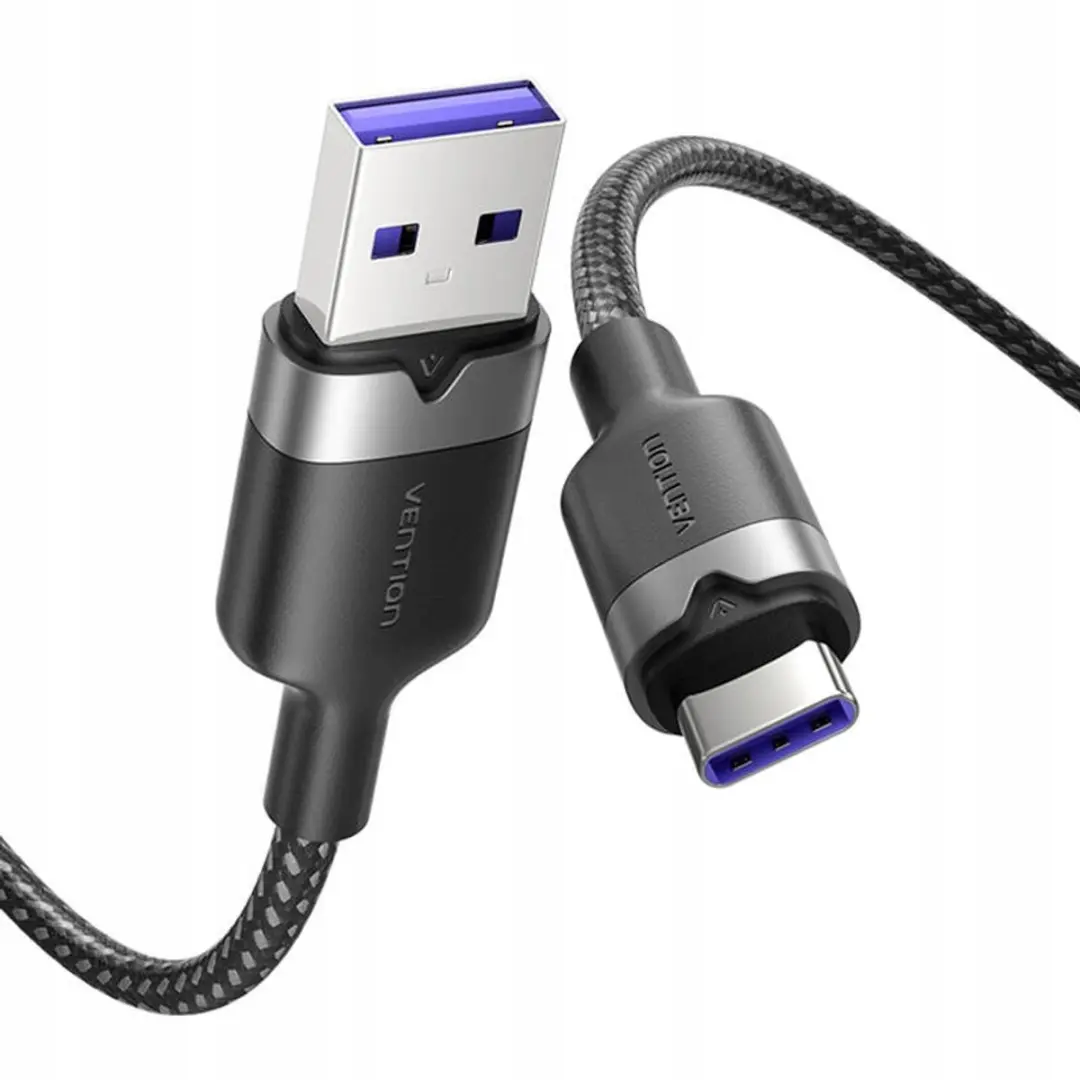 Vention CTOBF USB-C Kabel 1M 100W Transparent