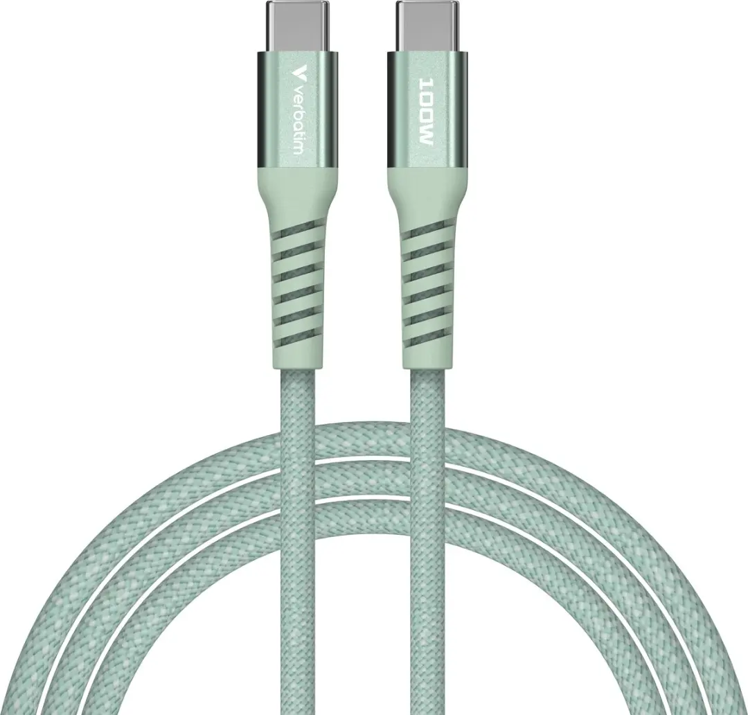 Verbatim USB-C Kabel 100W - Groen