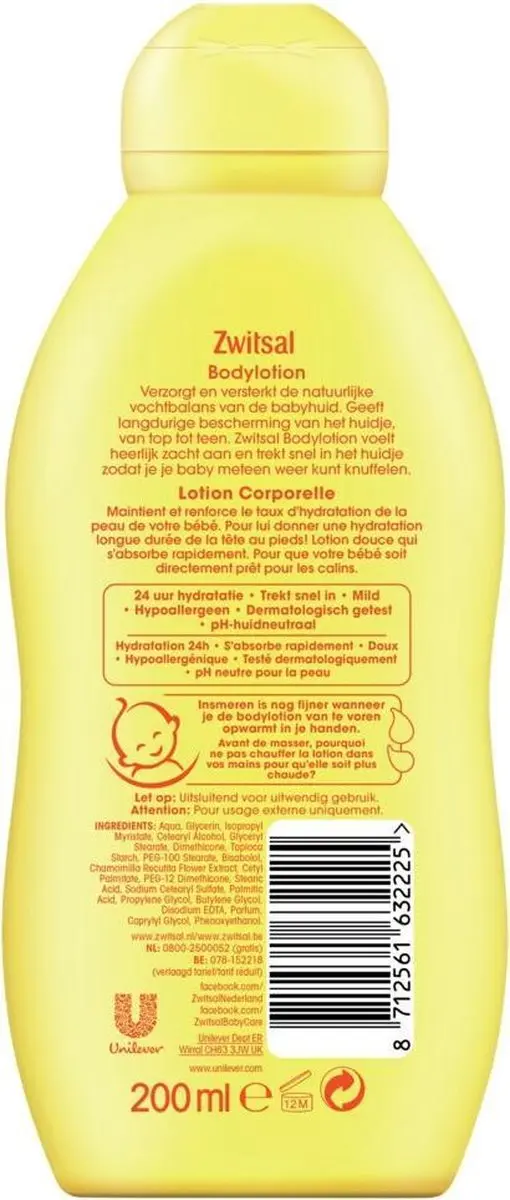 Zwitsal Bodylotion LTD Nickname 200ml