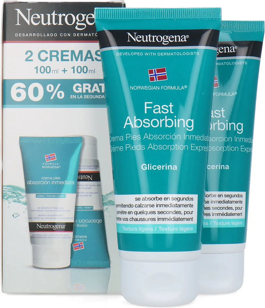 Neutrogena Momentopname Absorptie Voetcrème 200ml
