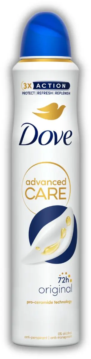 Dove Deodorant Spray Advanced Care Original - 6x250ml