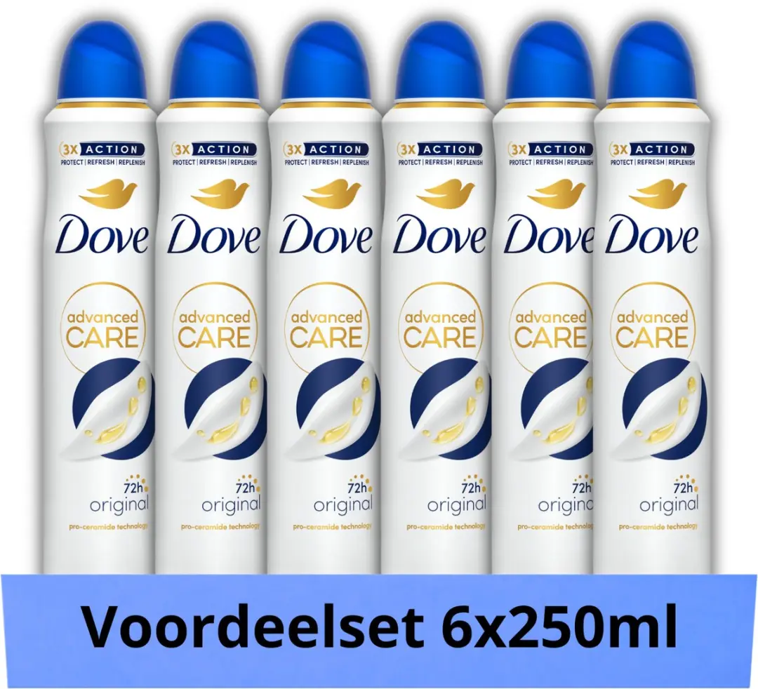 Dove Deodorant Spray Advanced Care Original