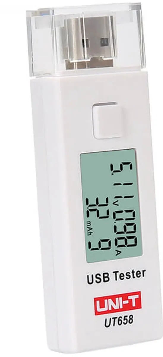 UNI-T UT658 USB Tester - LCD scherm