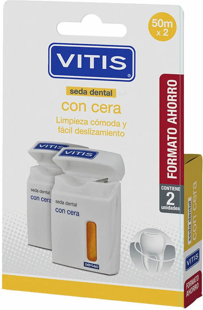 Vitis Waxed Dental Floss 100m