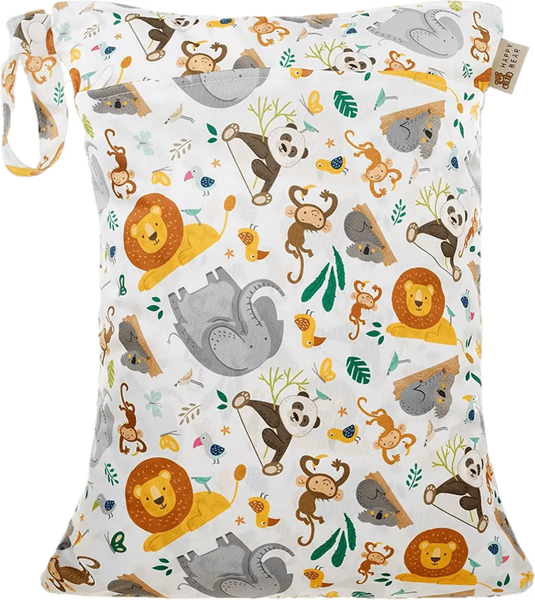 HappyBear Wetbag Wilde Dieren