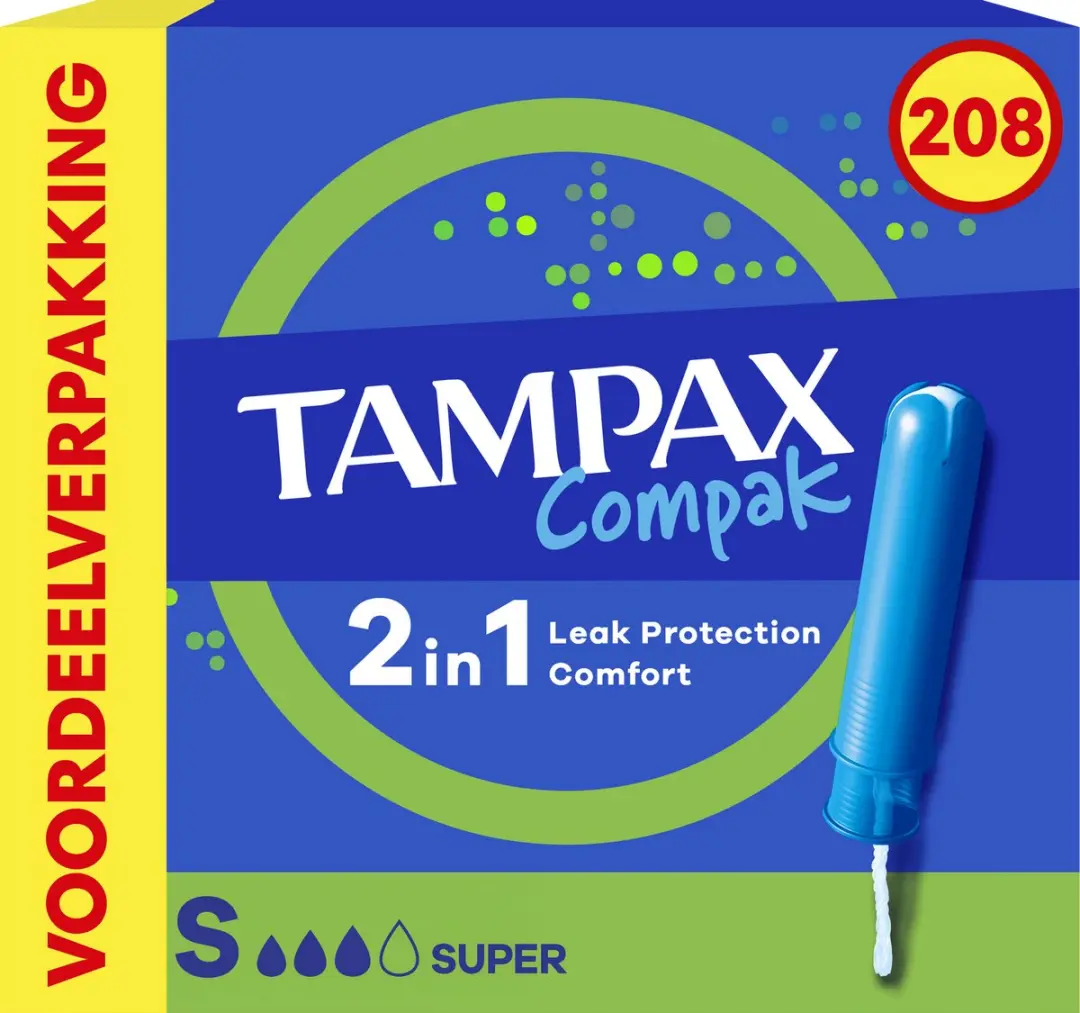 Tampax Compak Super Tampons