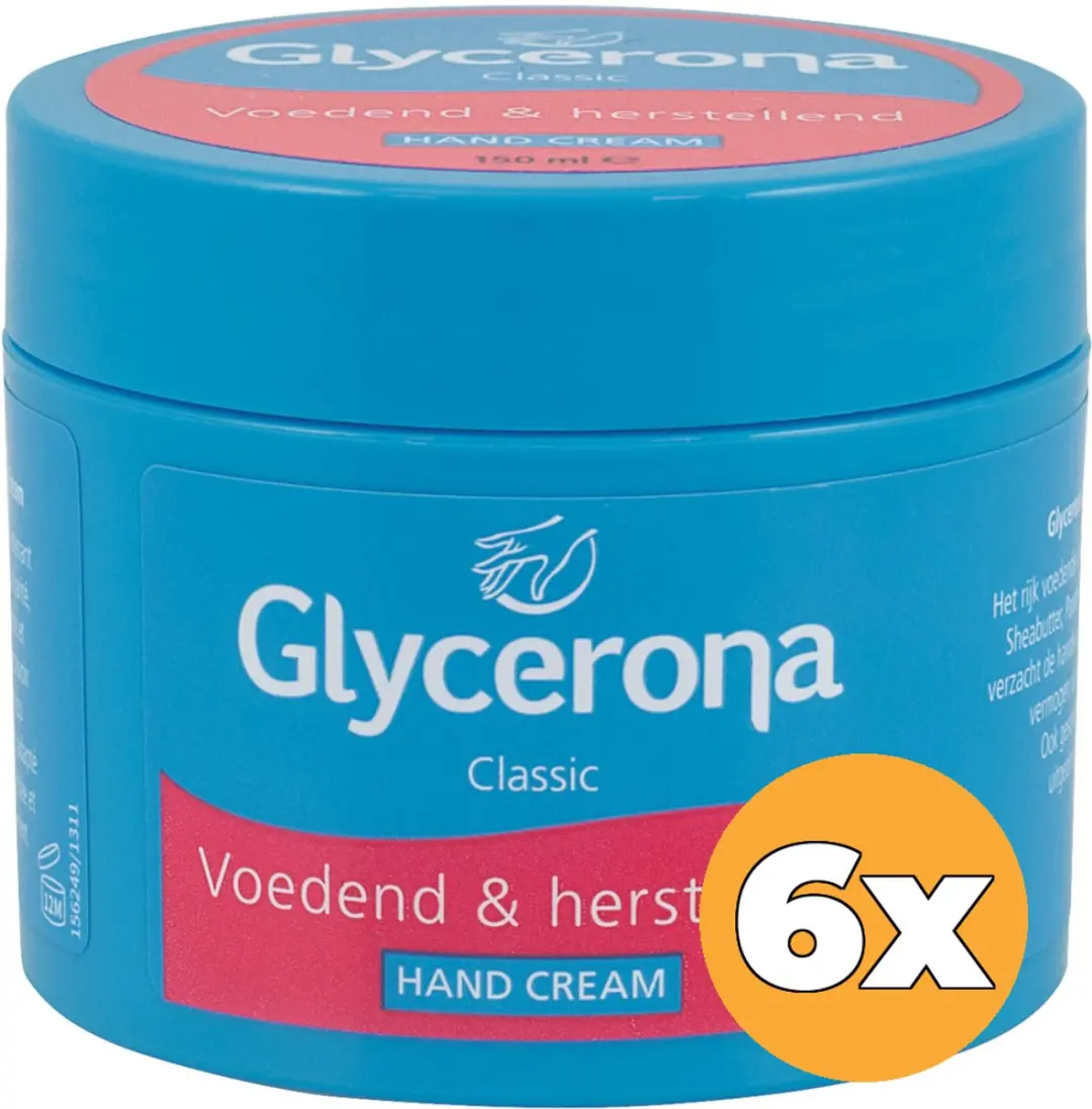 Glycerona Classic Handcrème 150ml - 6 Stuks - afbeelding 6 van 6