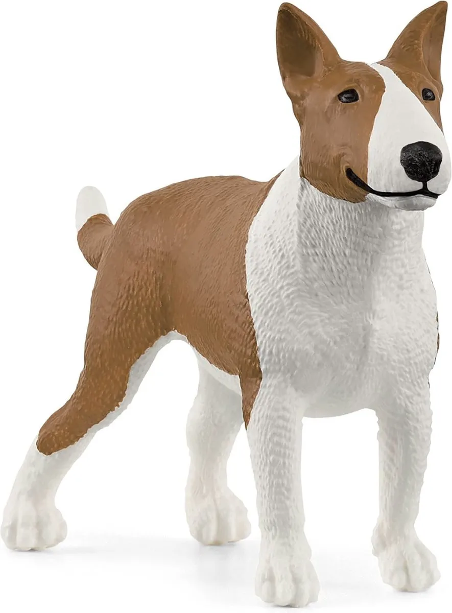 Schleich Farm World Bullterriër Hondenfiguur SLH13966