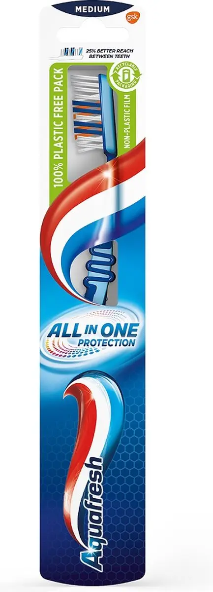 Aquafresh All In One Tandenborstel Medium