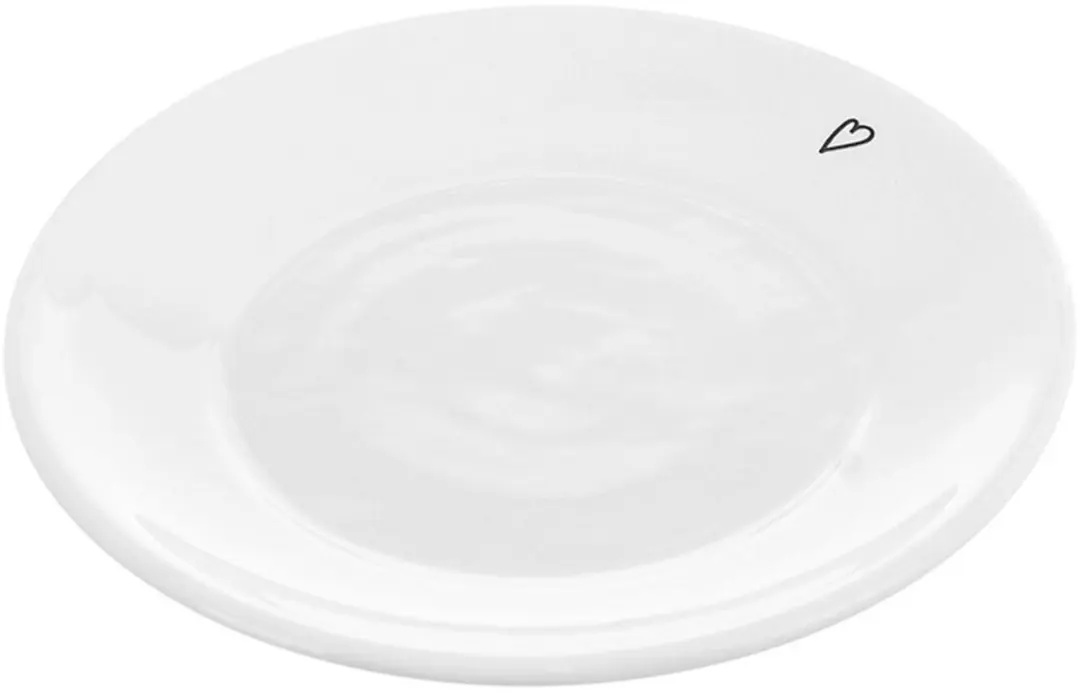 Orion Serduszka Kleine Keramische Schotel Wit 12cm