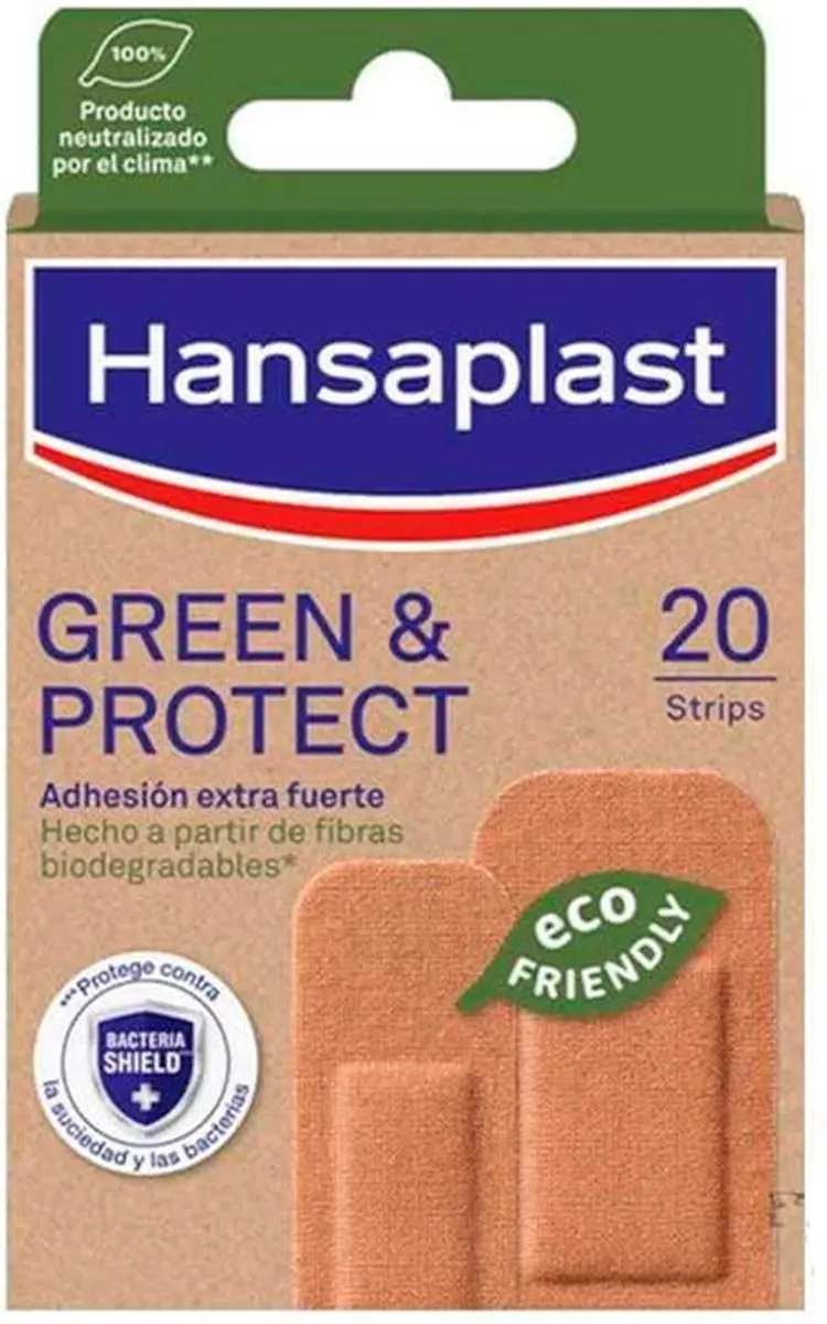 Hansaplast Green & Protect 20 Pleisters