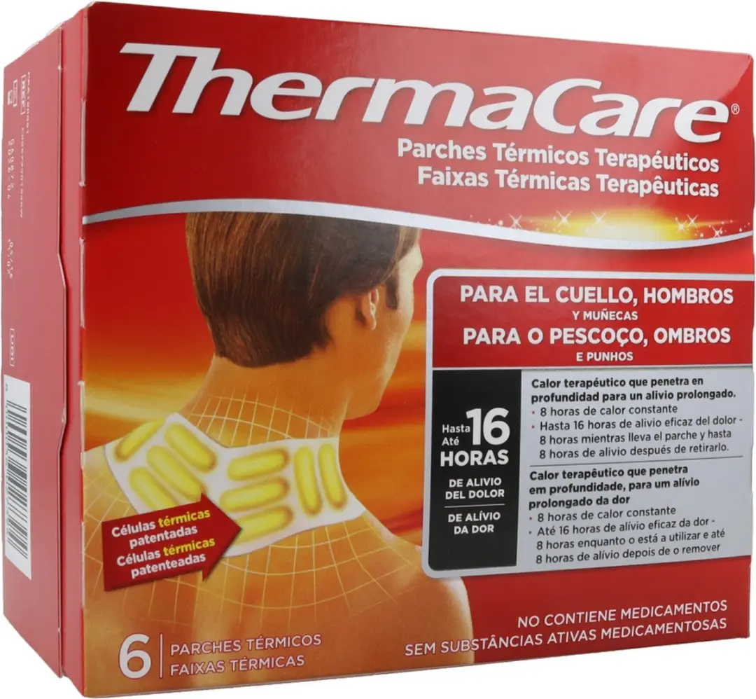 Thermacare Heatwraps Nek, Pols & Schouders - 6 Stuks