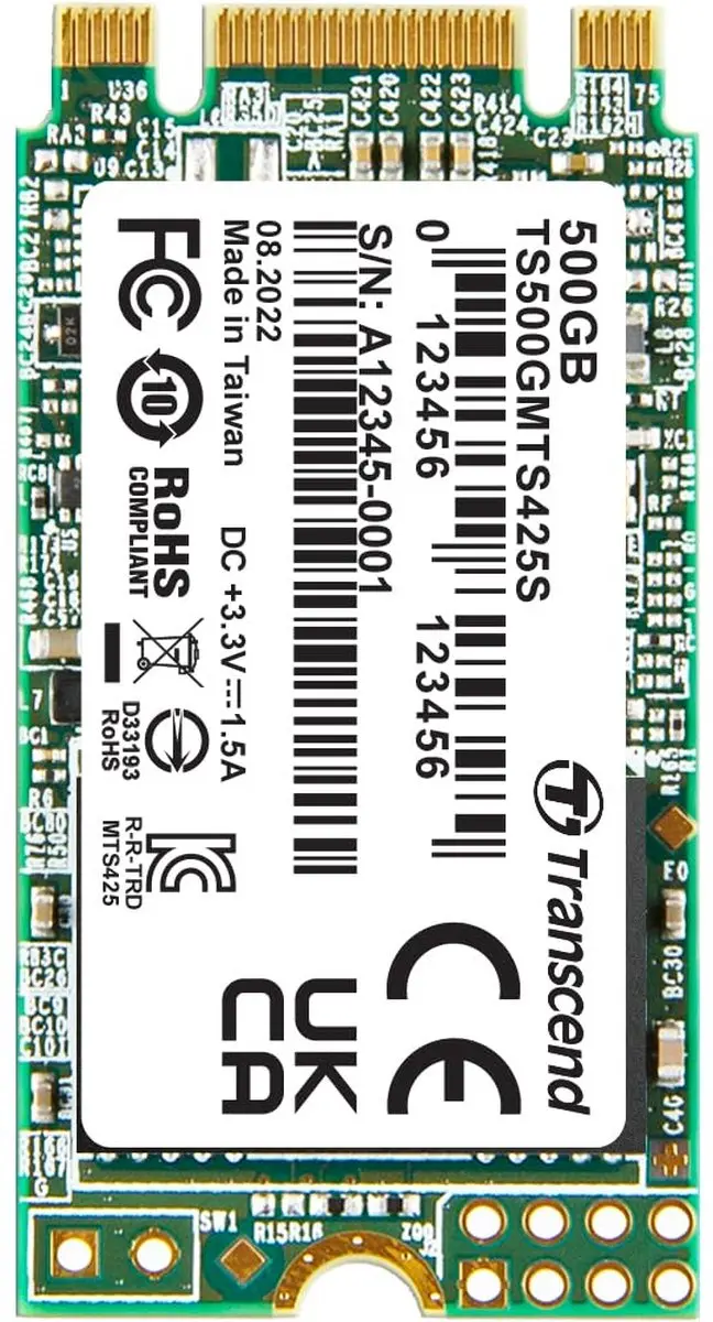 Transcend 425S M.2 SSD 500GB