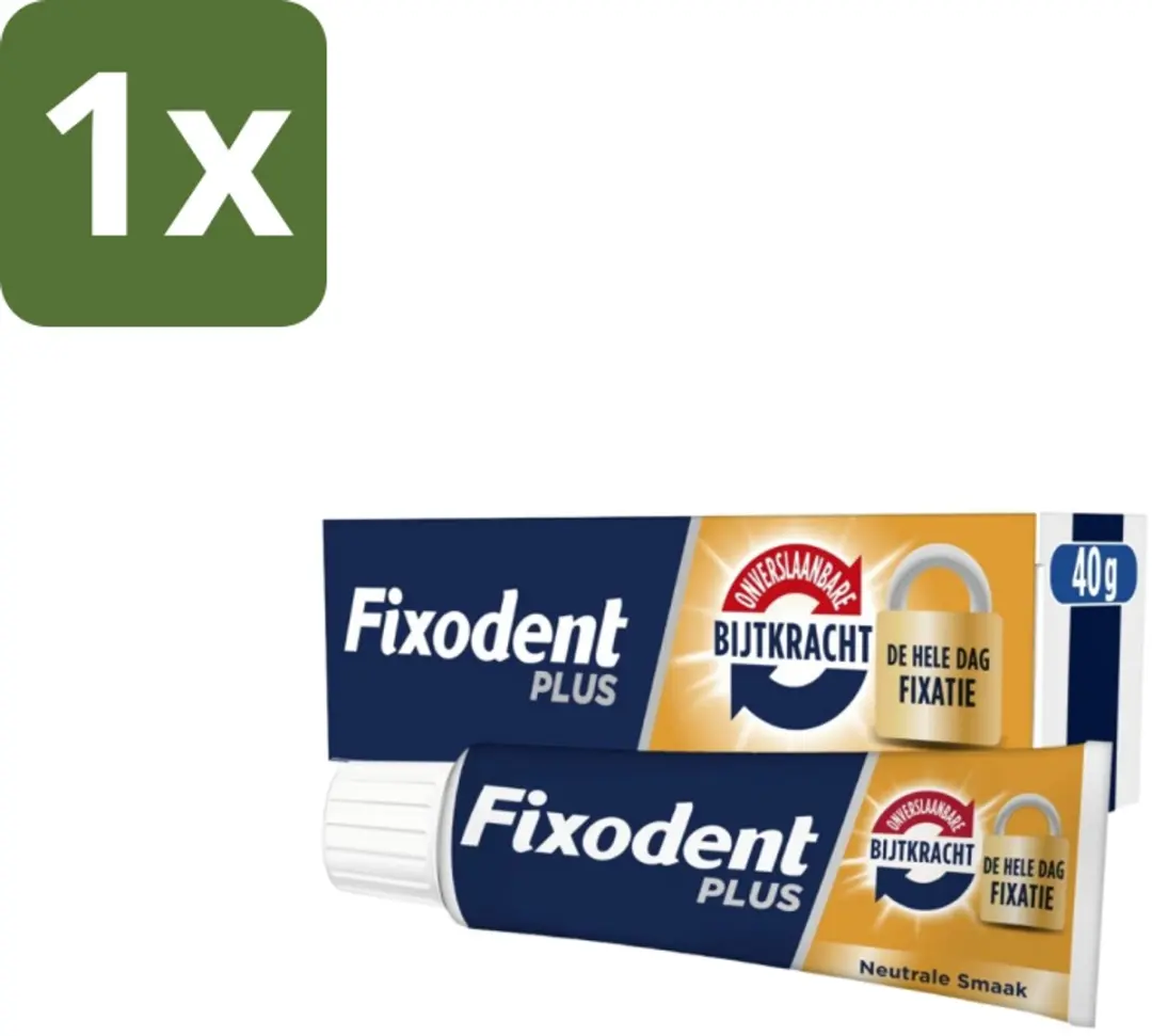 Fixodent Kleefpasta Plus Dual Power 40g