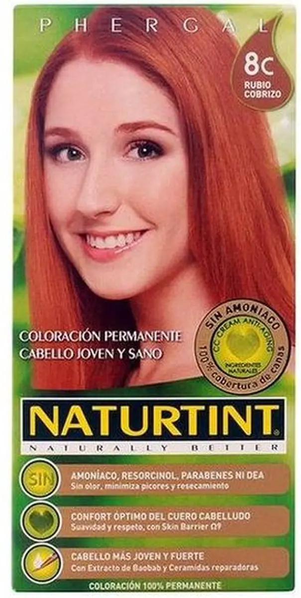 Naturtint Koperblond #8 Rubio Cobrizo 170ml
