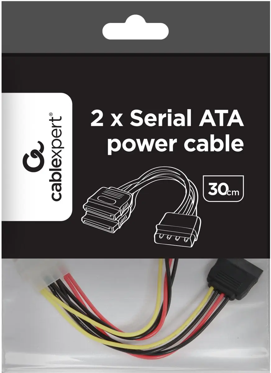 Cablexpert SATA Splitter 2x - 0,30m