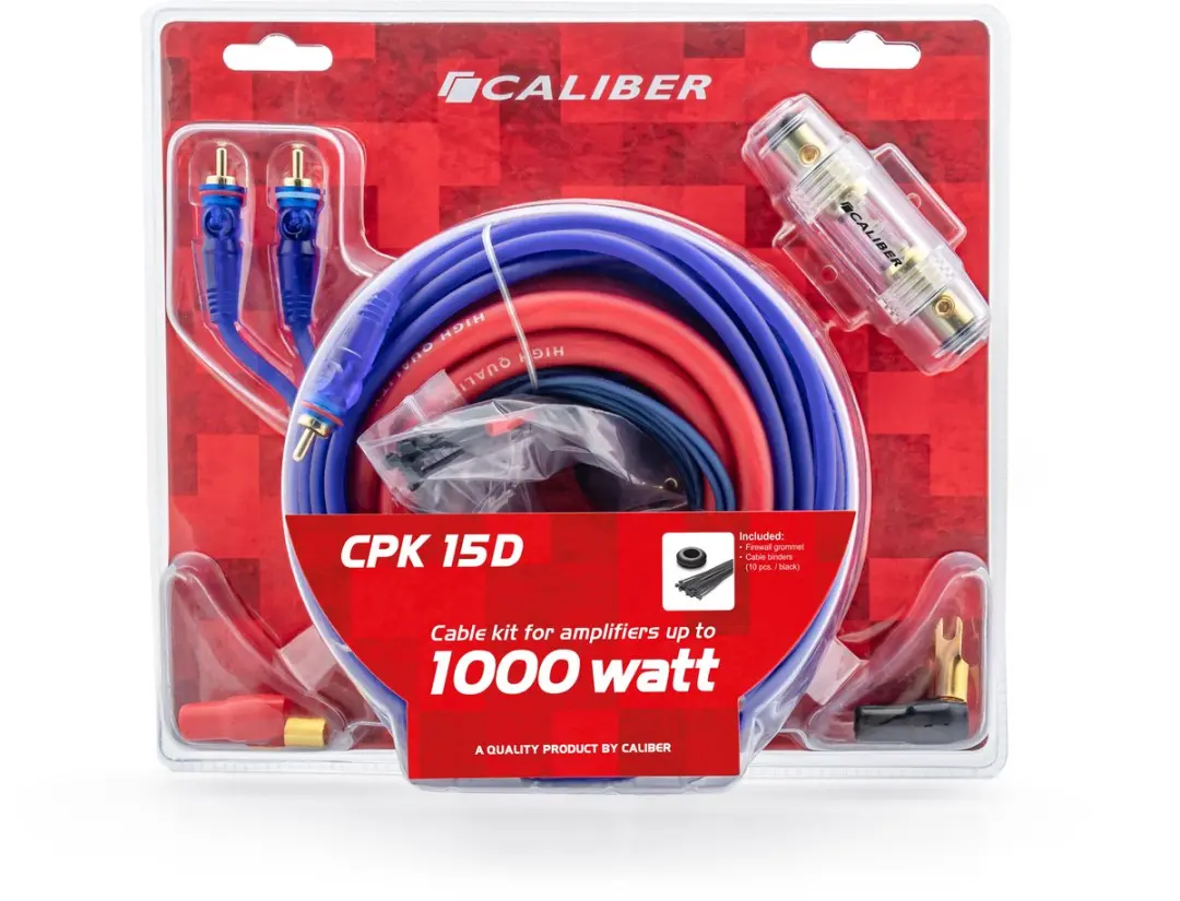 Caliber CPK15D Kabelset Subwoofer