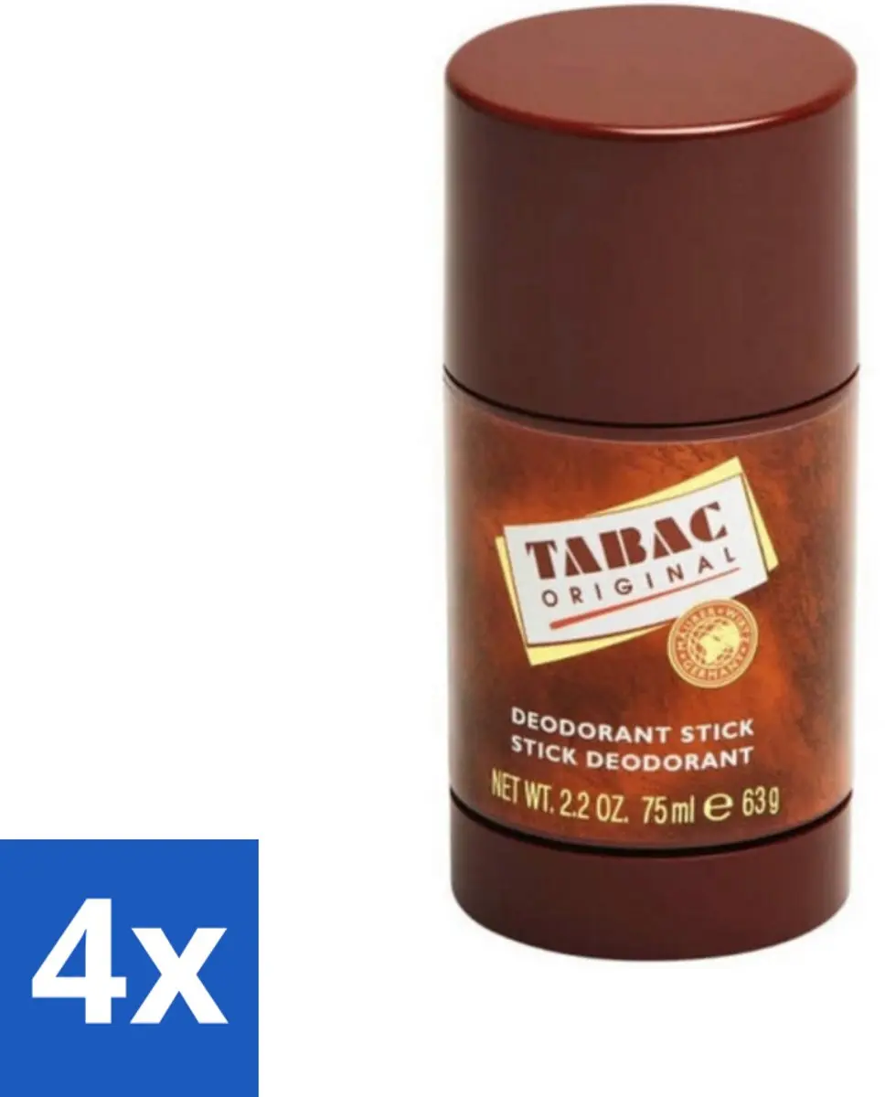Tabac Original Deodorant Stick 75ml - 4 Stuks