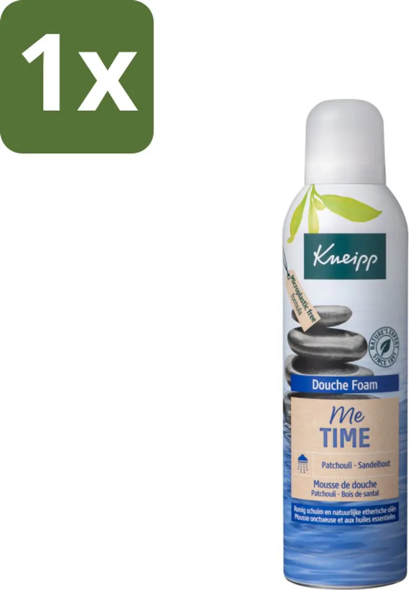 Kneipp Me-Time Douche Schuim Patchouli & Sandelhout 200ml