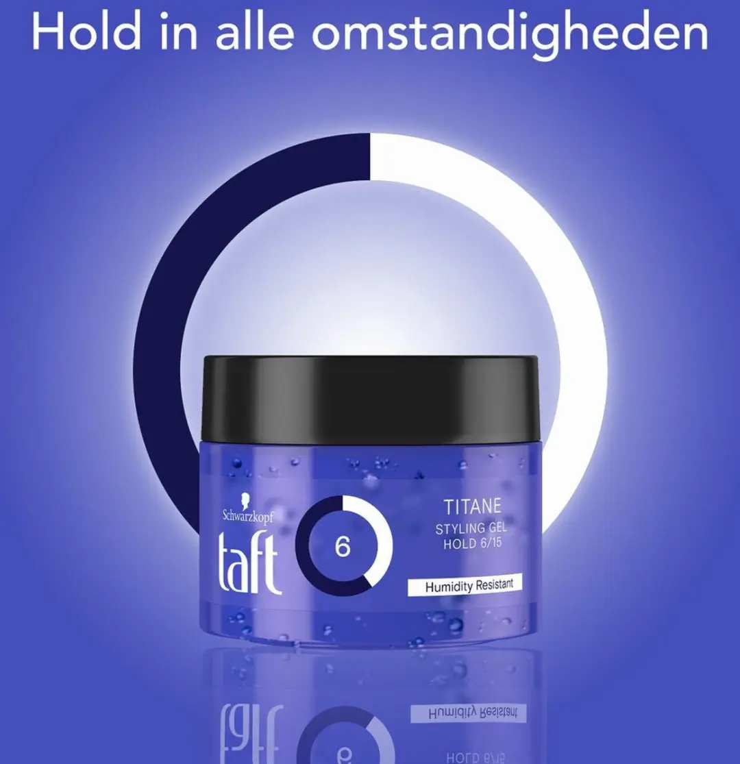 Schwarzkopf Taft Men Titane Power Gel 250ml