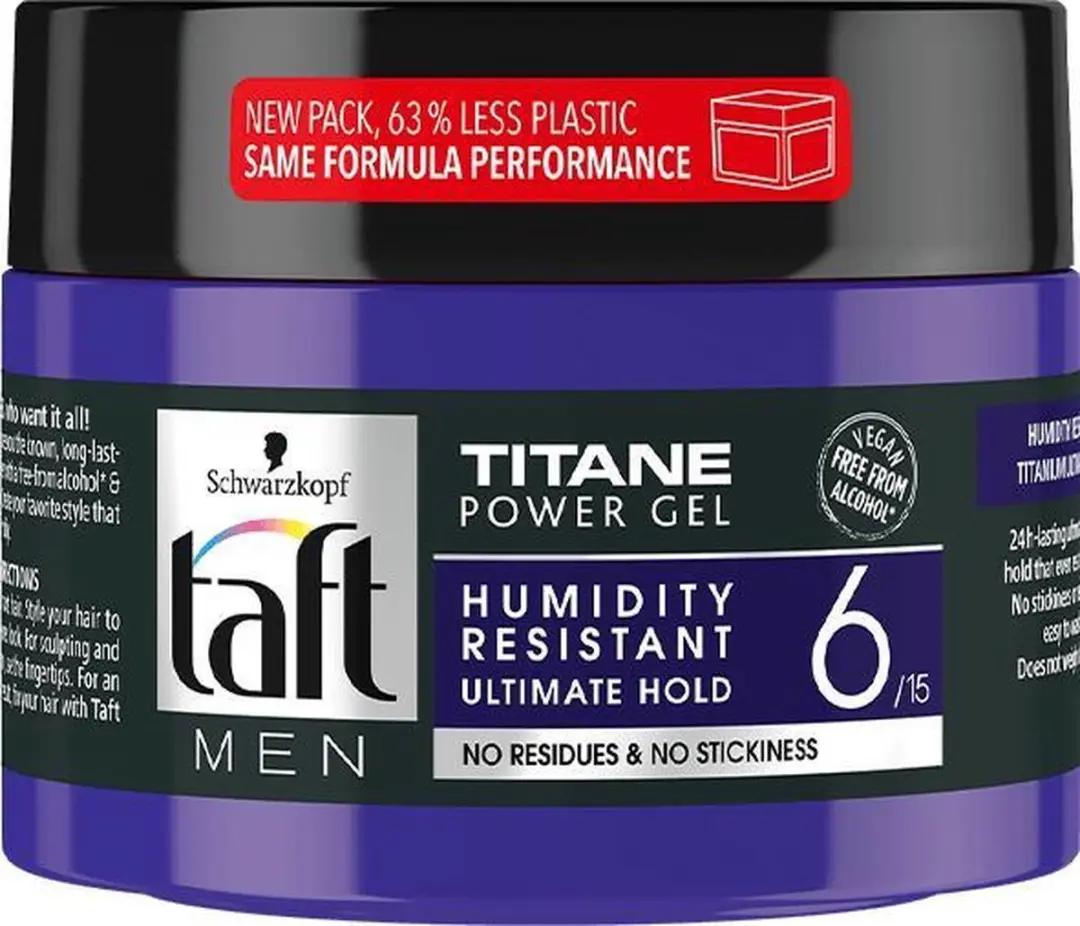 Schwarzkopf Taft Men Titane Power Gel 250ml