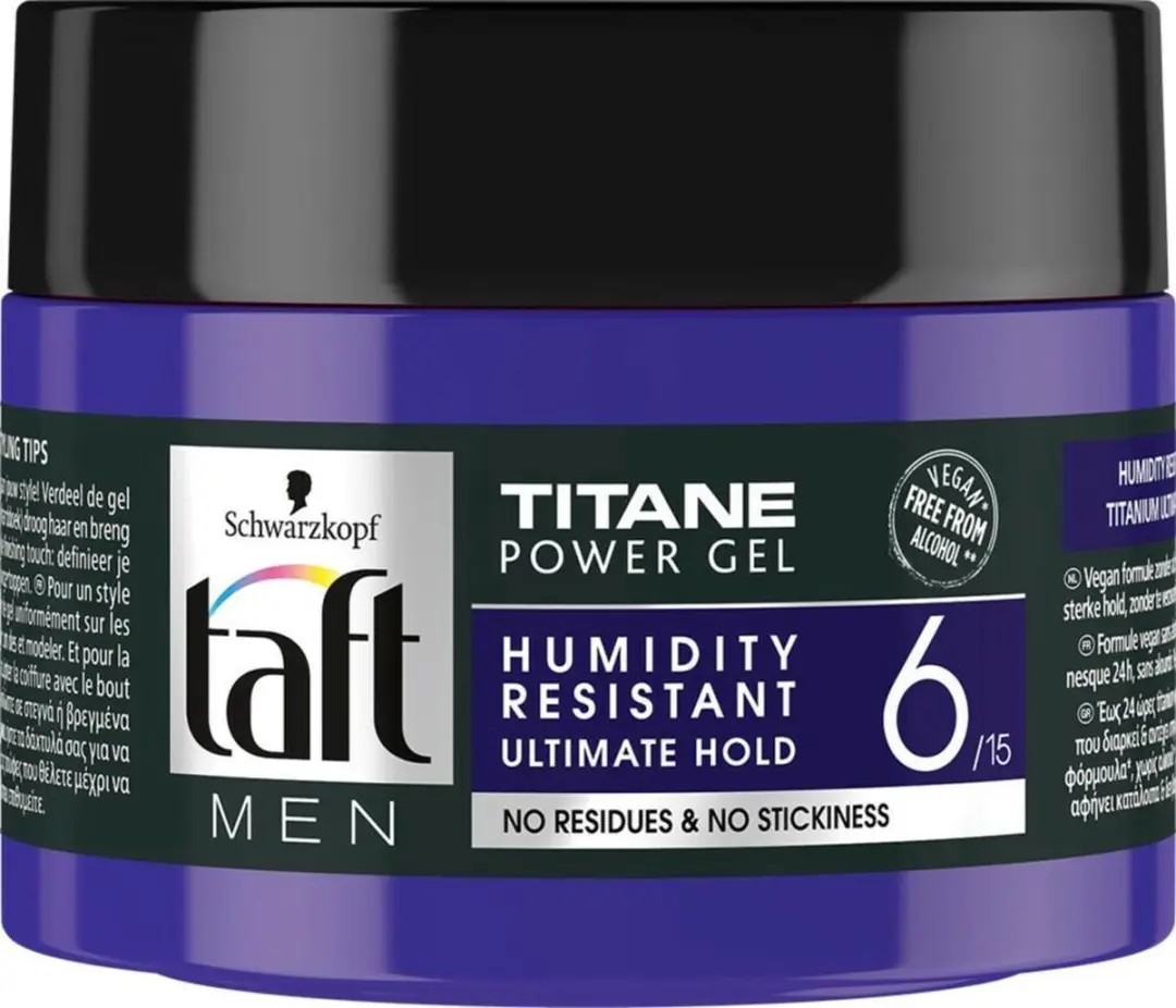 Schwarzkopf Taft Men Titane Power Gel 250ml