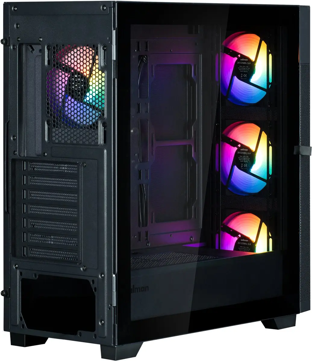 Zalman S5 NEO Midi Tower - Zwart