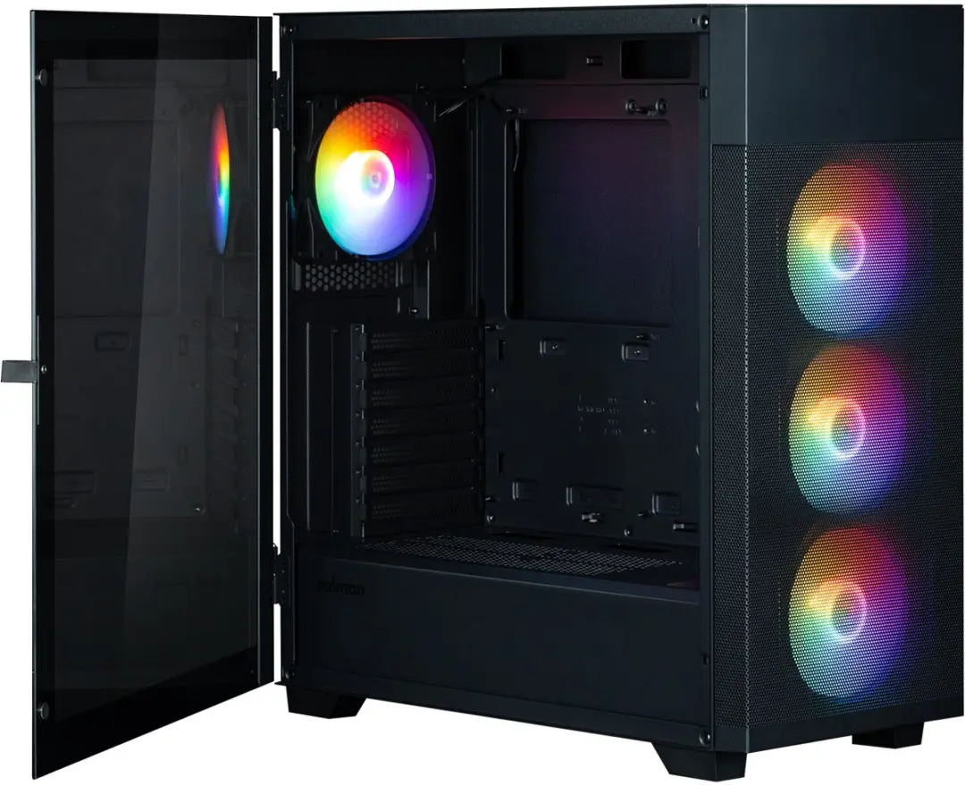 Zalman S5 NEO Midi Tower - Zwart