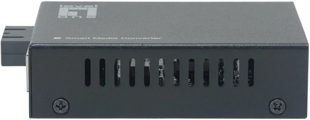 LevelOne GVM-2001 Netwerk Media Converter 1000Mbit - 850nm Multimode - Zwart