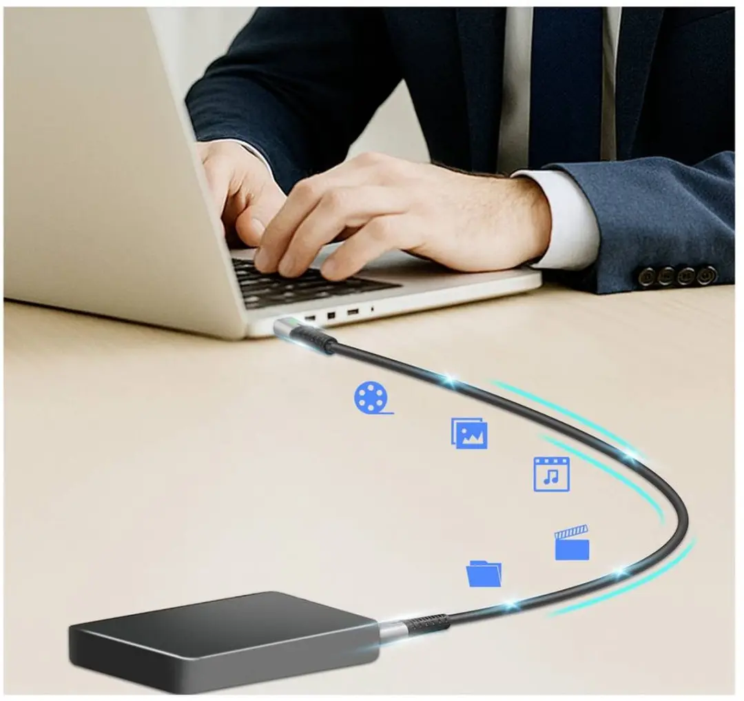 Logilink CU0444 USB-C Kabel 2m - 4K UHD - Zwart