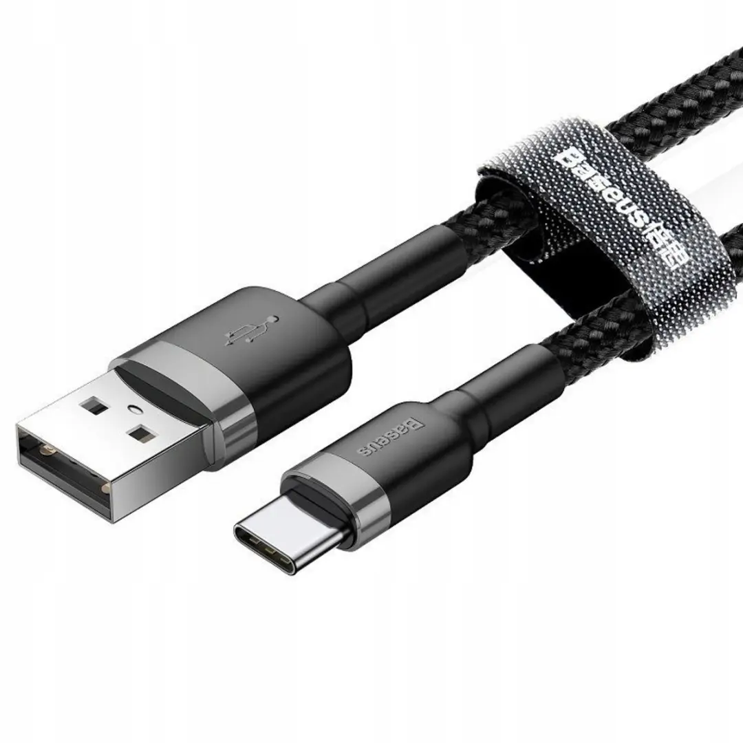 Baseus USB-C Laadkabel 300cm Nylon Gevlochten - afbeelding 3 van 5