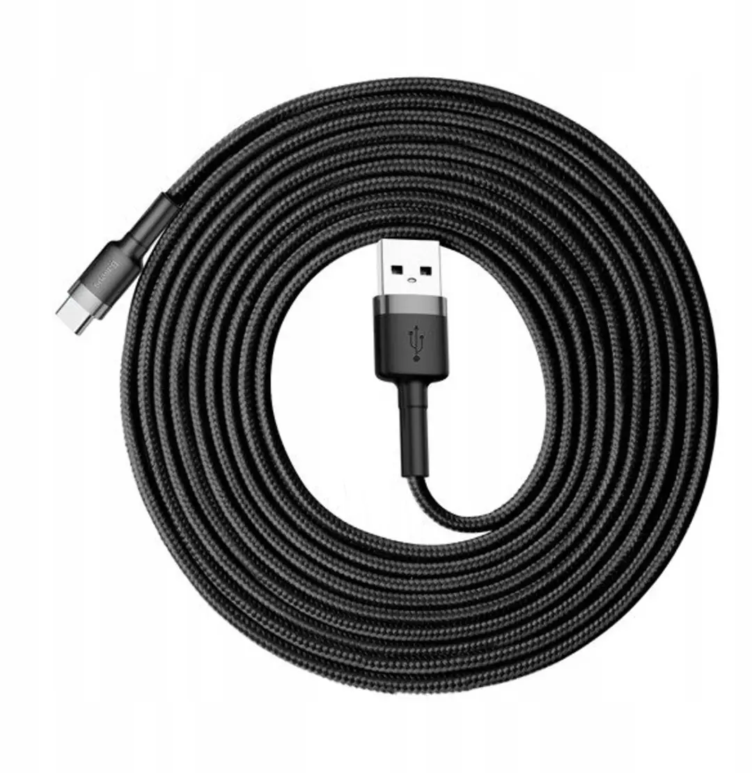Baseus USB-C Laadkabel 300cm Nylon Gevlochten - afbeelding 5 van 5