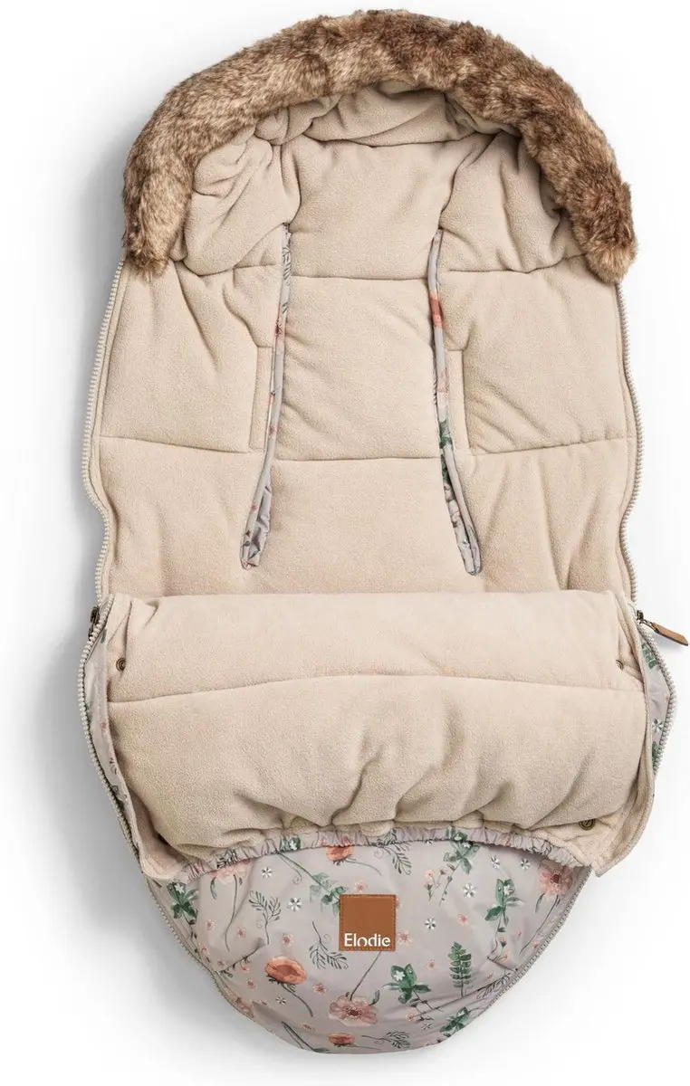 Elodie Voetenzak Meadow Blossom - Kinderwagen/Buggy - Beige/Rozes