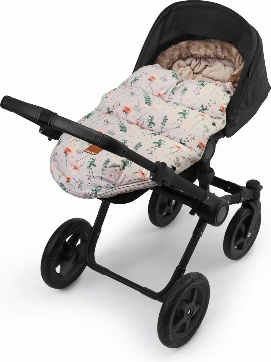 Elodie Voetenzak Meadow Blossom - Kinderwagen/Buggy - Beige/Rozes