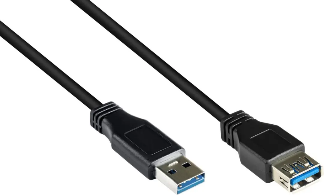 Logilink USB 3.0 A Male naar A Female Kabel 1m