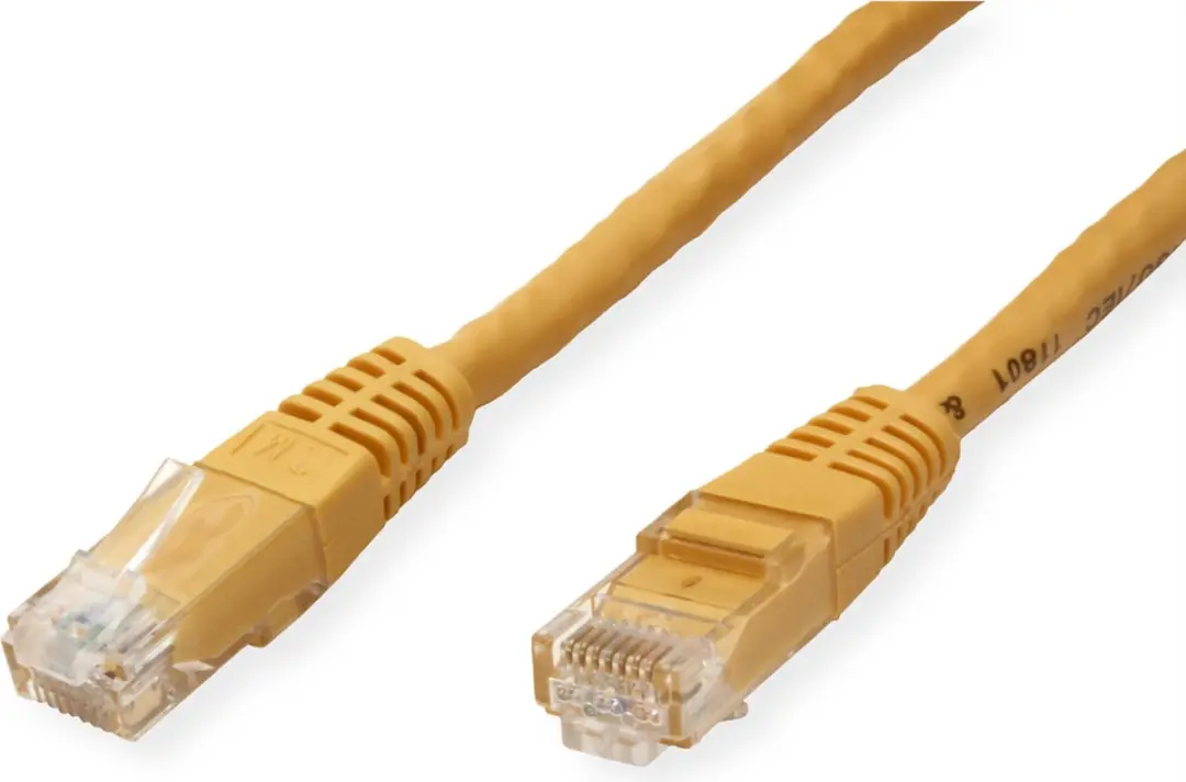 Value Patchkabel Cat.6 UTP Geel 5m