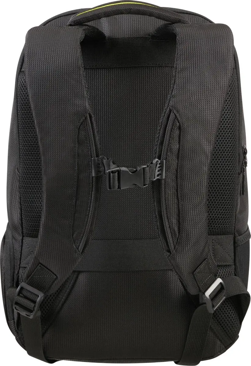 American Tourister Work-E Laptoprugzak 15.6 inch - 3 Vakken - Zwart - afbeelding 6 van 6