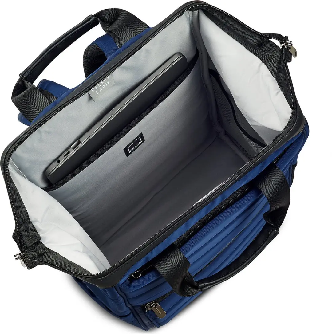 Delsey Shadow 5.0 Rugzak - 14 inch - Blauw