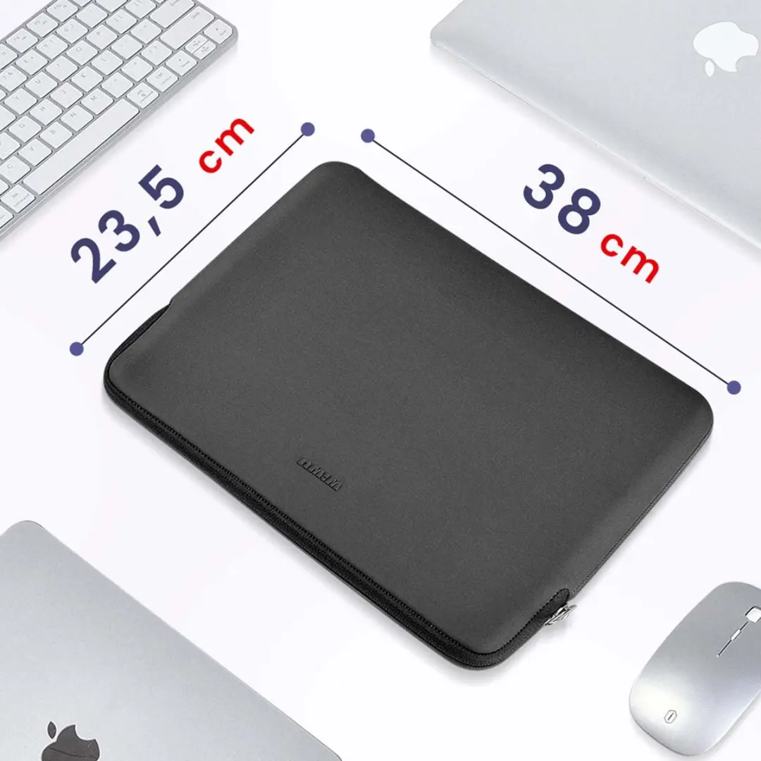 WiWu Zero Sleeve Ultradun Hoes MacBook Pro 16 - Zwart