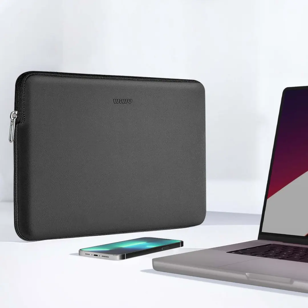WiWu Zero Sleeve Ultradun Hoes MacBook Pro 16 - Zwart
