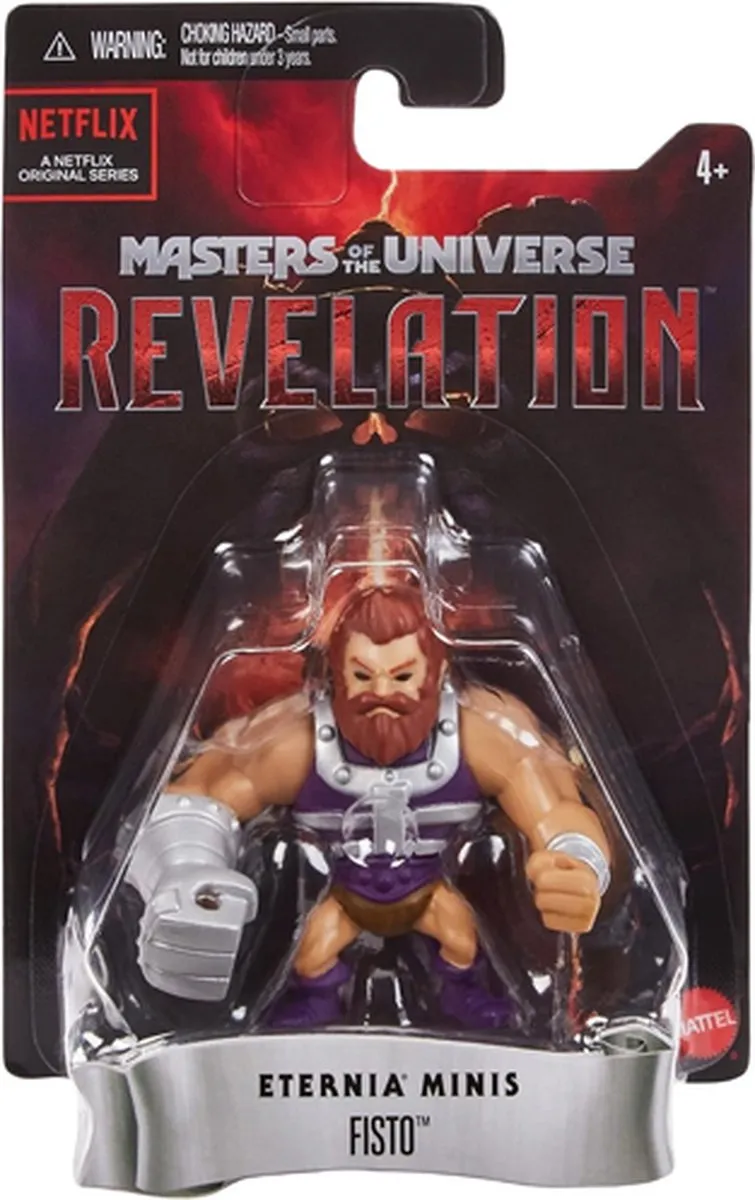 Mattel Fisto Eternia Minis - Staand Model 7cm - Multicolor
