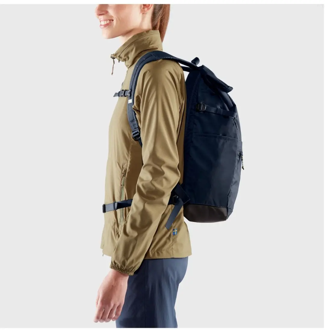 Fjällräven High Coast Foldsack Rugzak 24L - 4 Vakken - Black Oak