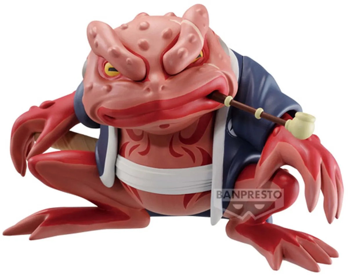 Bandai Naruto Shippuden Soft Vinyl Figuur Shukaku & Gamabunta