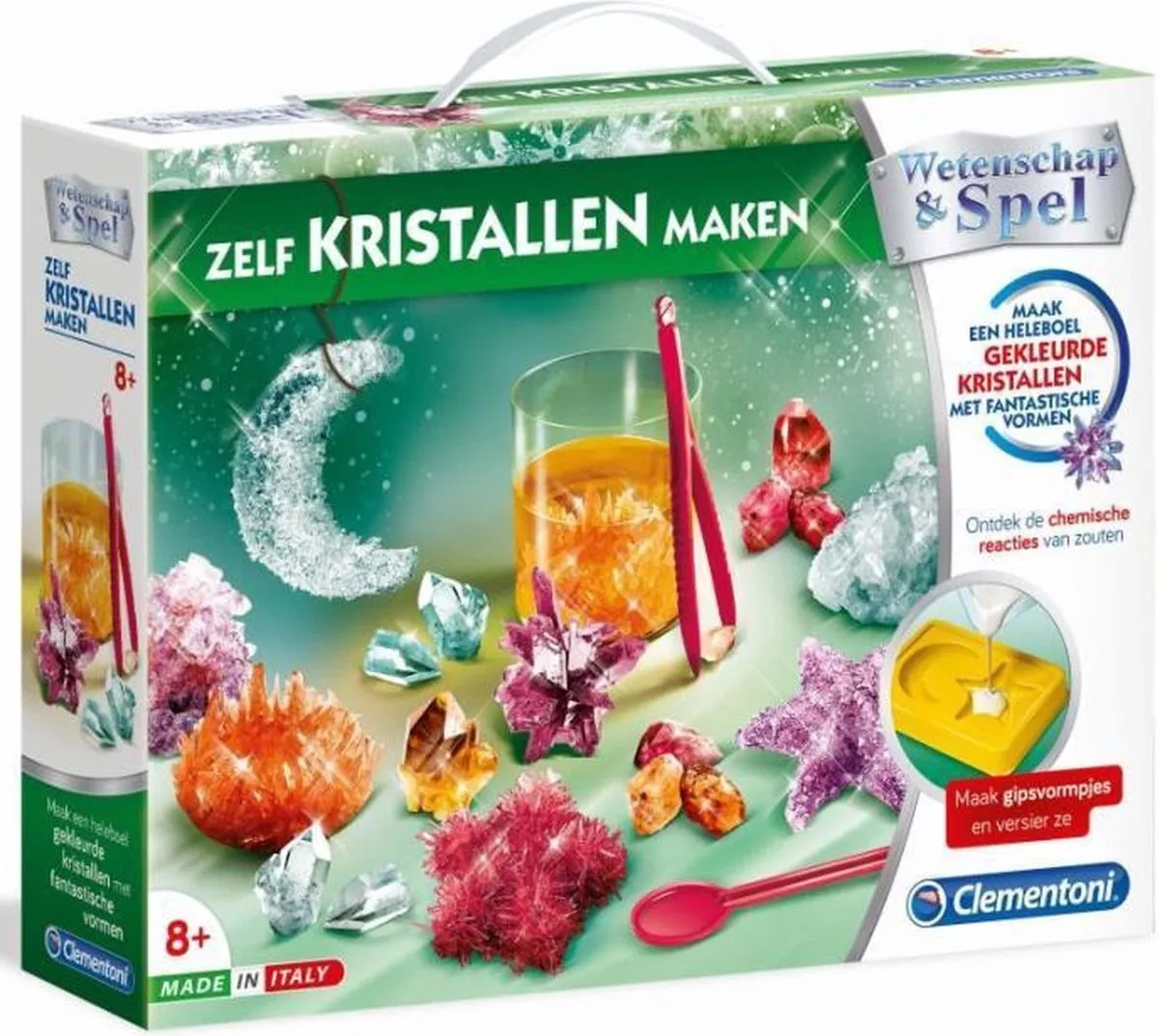 Clementoni Wetenschap & Spel Zelf Kristallen Maken 66878