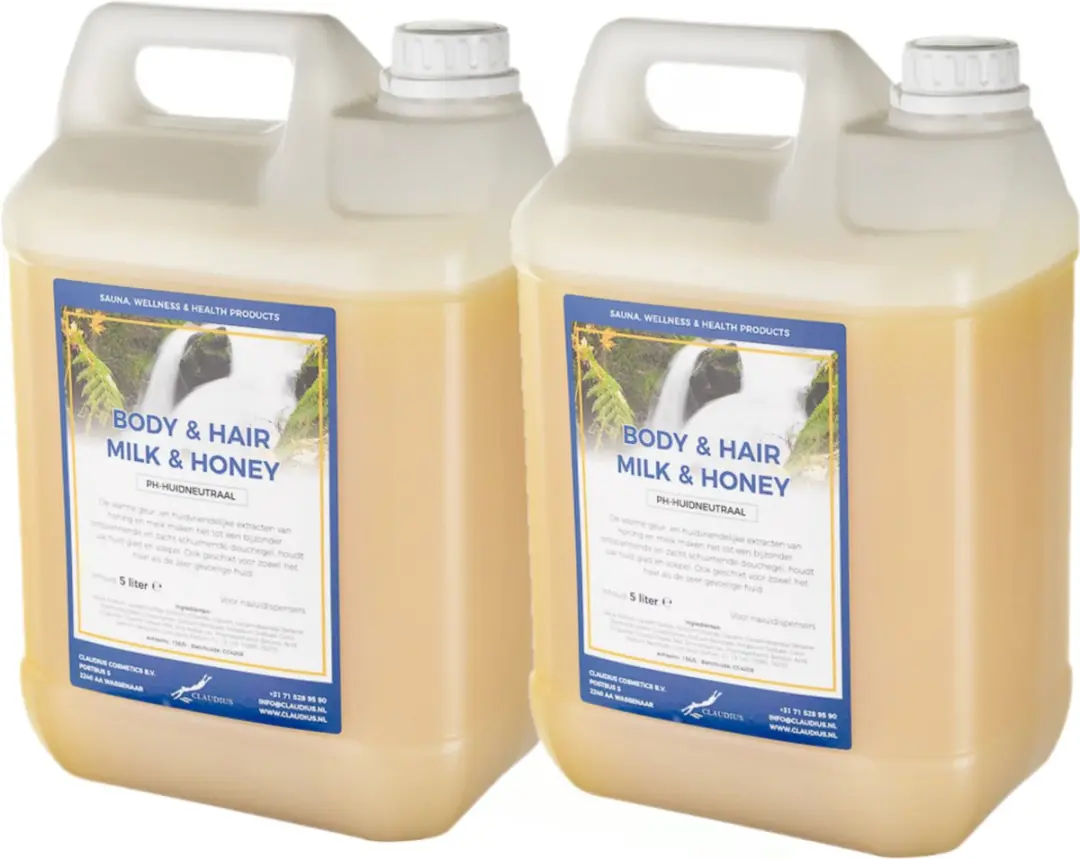 Splashbox Cosmetics Body & Hair Milk & Honey 5L