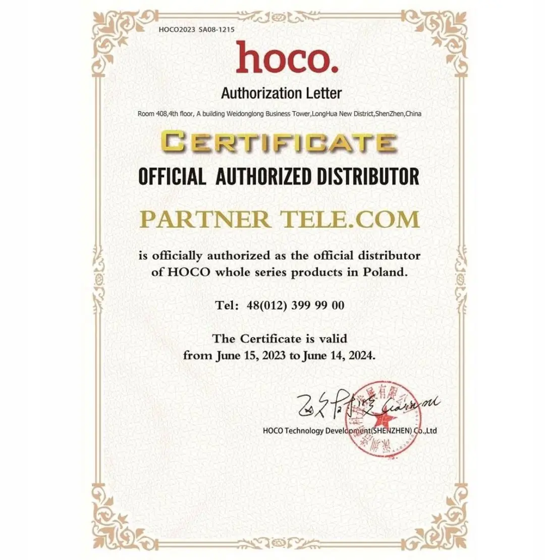 Hoco X94 USB-A naar Lightning-kabel 1m - 2,4A Fast Charge