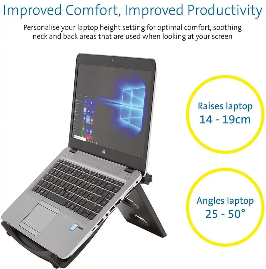 Kensington SmartFit Laptopstandaard - 17 Inch - Zwart - afbeelding 4 van 5